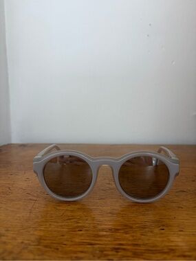 Maison Martin Margiela Round Sunglasses in Light Gray